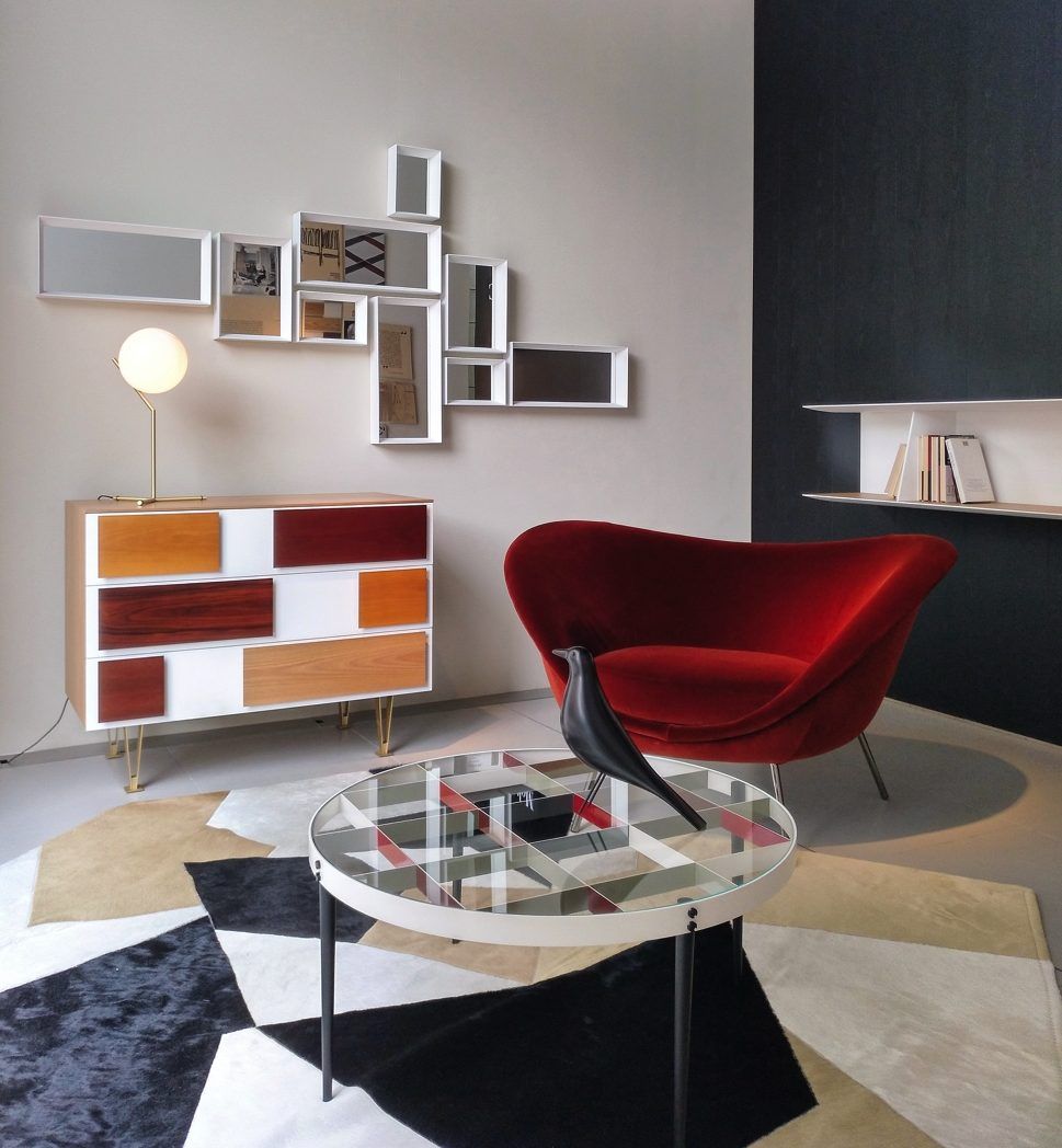 exposición gio ponti de Molteni en Sagaseta